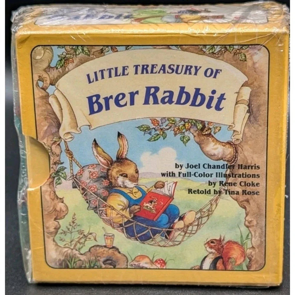 Little Treasury of Brer Rabbit Small Board Book Boxed Set - Arlington House 1988